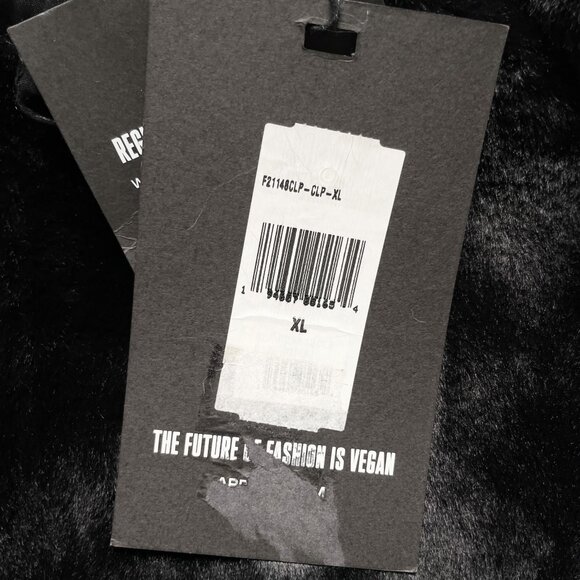 APPARIS Josh Jacket Faux Fur Lined Puffer Cloud Plaid Blue Size XL NEW NWT - Picture 8 of 12